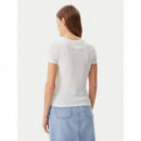 Tjw Slim Essential Logo 2 Tee Ecru  TOMMY JEANS