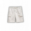 SALSA JEANS Bermudas Pantalones Cortos Salsa S-activ Estilo Cargo