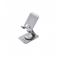 Soporte VENTION Sobremesa para Smartphone/tablet 360º Silver