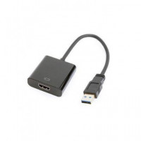Cablexpert Adaptador USB 3.0 a HDMI Cable 15CM  LALO