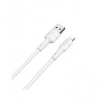 Borofone Cable Datos Micro USB 3MTRS Blanco BX18  LALO