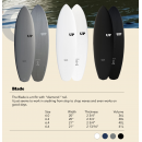 Surfboard UP Blade 6'4 Navy