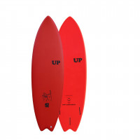 UP Surfboard Gony Pro Model 5'9 Red