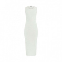 Vestido Largo de Punto Ceñido  GUESS
