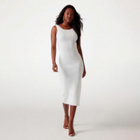 Vestido Largo de Punto Ceñido  GUESS