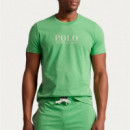 Camiseta de Punto de Algodón con Logotipo  RALPH LAUREN