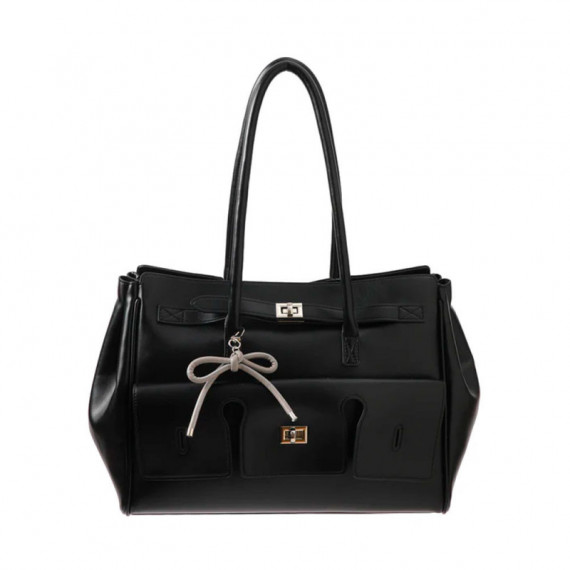 Accesorio Bow Bag Charm Grey  STICKY BESTIE