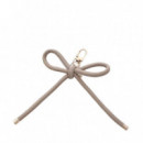 Accesorio Bow Bag Charm Grey  STICKY BESTIE