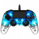 NACON Mando Oficial Playstation PS4 Compact Azul (PS4OFCPADCLBLUE)