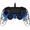 NACON Mando Oficial Playstation PS4 Compact Azul (PS4OFCPADCLBLUE)