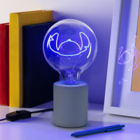 Lámpara con Bombilla Led Neon Stitch Disney  PALADONE