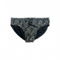 Slip Beachwear Fancy Black Monogram AF13  EA7 EMPORIO ARMANI 7