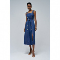 SALSA JEANS Vestidos Vestido Salsa Vaquero en Lightdenim