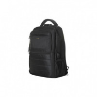 Mochila VENTION 14"-17" 18L Impermeable Black