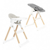 Trona de Madera con Hamaca OLMITOS