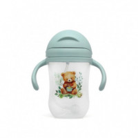 Taza de Aprendizaje con Pajita 300ML. KIOKIDS