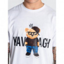 Camiseta Gk The Bear Blanco  GIANNIKAVANAGH