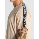 Camiseta Gk Futura Beige  GIANNIKAVANAGH