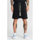 Pantalón Gk Waffle Oose Negro  GIANNIKAVANAGH