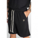 Pantalón Gk Waffle Oose Negro  GIANNIKAVANAGH