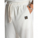 Pantalón Gk Waffle Oose Blanco  GIANNIKAVANAGH