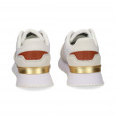 Talon Teja+oro Deportivo Piel Blanco  TOMMY HILFIGER