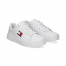 Deportivo Bandera Lado Piel Blanco  TOMMY HILFIGER