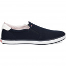 Slip On Textil Blanco/azul  TOMMY HILFIGER