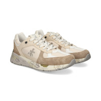 Deportivo ante Beige Malla Blanco  PREMIATA