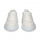 Deportivo Logo Lado Bordado Piel Blanco  ROBERTO CAVALLI