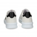 Deportivo Logo Lado Bordado Piel Blanco  ROBERTO CAVALLI