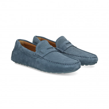 Conductor Antifaz ante Azul Jeans  HUGO BOSS