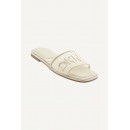 Sandalia Badin Logo de DKNY