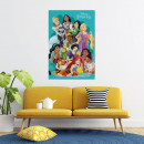 Poster Princesas Disney y sus Mascotas (GPE5963)  GRUPO ERIK