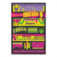 Poster Marvel Cartel Lucha Libre (GPE5947)  GRUPO ERIK