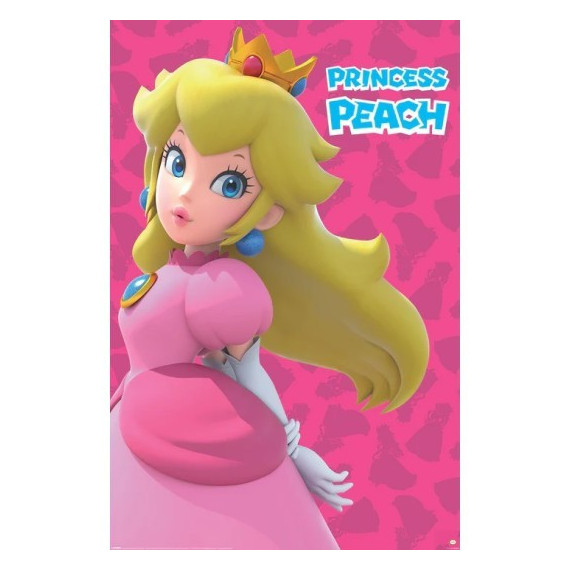 Poster Princesa Peach Super Mario (PP2402576)  GRUPO ERIK
