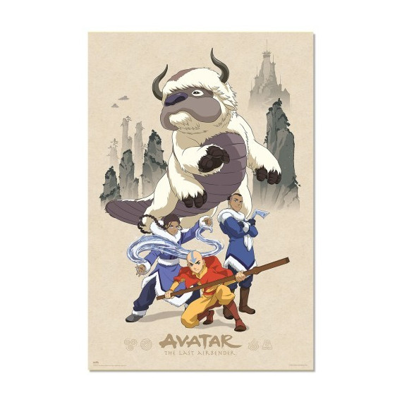 Poster Avatar la Leyenda de Aang (GPE5900)  GRUPO ERIK