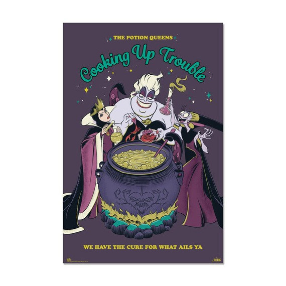 Poster Villanas Disney (GPE5818)  GRUPO ERIK