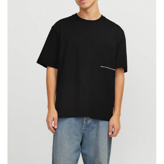 Camiseta Jack&Jones negra impresión espalda