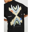 Camiseta Jack&Jones negra impresión espalda