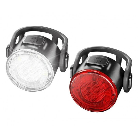 Kit Luz Led USB Delantero y Trasero 6 Modos  VARIAS