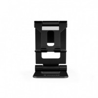 Soporte TOOQ Sobremesa para Smartphone/tablet Regulable hasta 10" Black