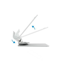 Soporte Tooq Sobremesa para Smartphone/tablet 10" INCLINABLE/360º Silver  AISENS