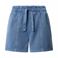 Short Paper Bag de Sarga  PEPE JEANS