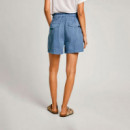 Short Paper Bag de Sarga  PEPE JEANS