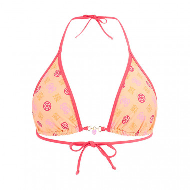 Top de Bikini Triángulo Logotipo Integral  GUESS
