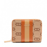 Cartera con Cremallera en Jacquard  LIU JO