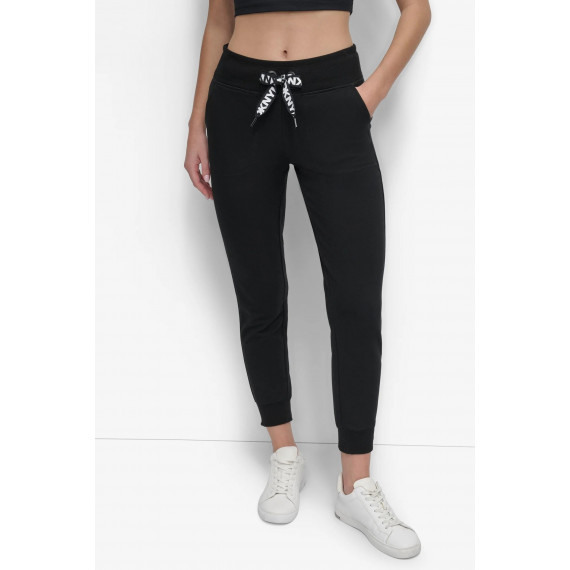 Pantalón Chándal con Cordón Logo Bicolor de DKNY