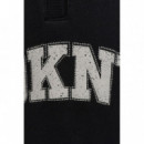 Pantalón Chándal Relaxed-fit con Logo de DKNY