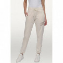 Pantalón Chándal Relaxed-fit con Logo de DKNY